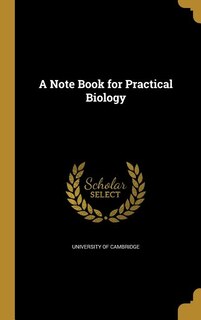 Front cover_A Note Book for Practical Biology