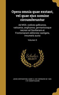 Couverture_Opera omnia quae exstant, vel quae ejus nomine circumferuntur