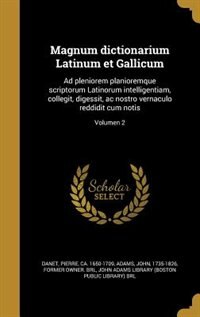 Front cover_Magnum dictionarium Latinum et Gallicum