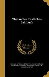 Tharandter forstliches Jahrbuch