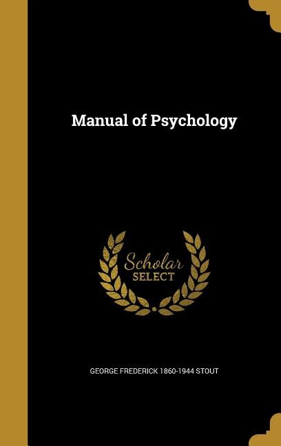 Couverture_Manual of Psychology