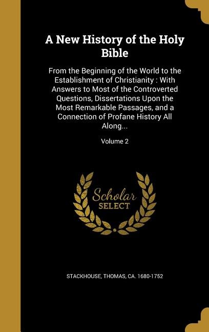Couverture_A New History of the Holy Bible