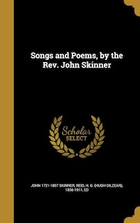 Front cover_Songs and Poems, by the Rev. John Skinner