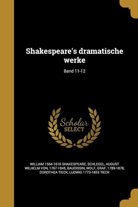 Front cover_Shakespeare's dramatische werke; Band 11-12