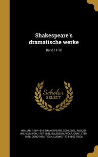 Couverture_Shakespeare's dramatische werke; Band 11-12