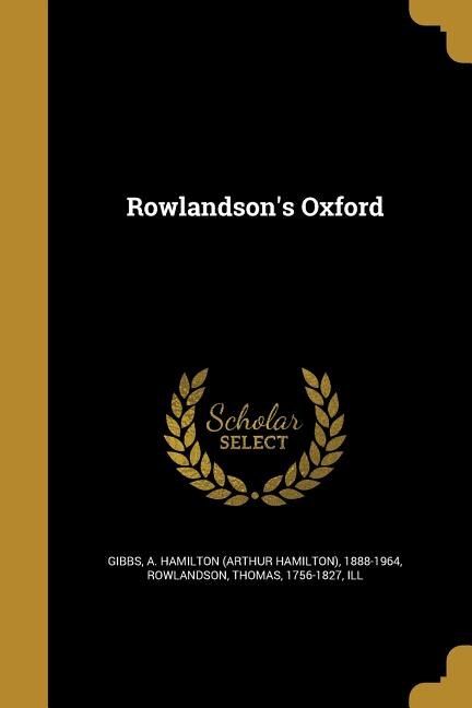 Couverture_Rowlandson's Oxford