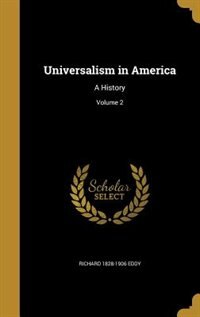 Front cover_Universalism in America