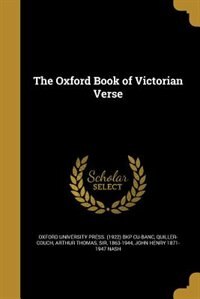 Couverture_The Oxford Book of Victorian Verse