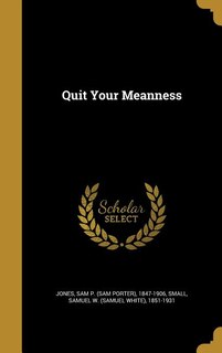 Couverture_Quit Your Meanness