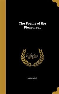 Couverture_The Poems of the Pleasures..