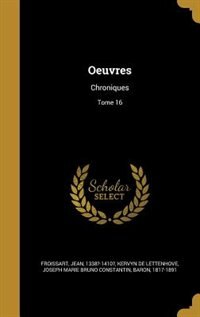 Front cover_Oeuvres