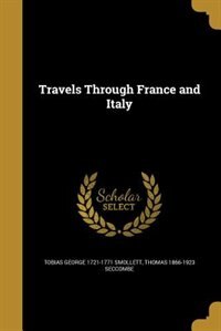 Couverture_Travels Through France and Italy