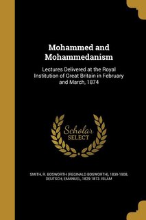 Front cover_Mohammed and Mohammedanism