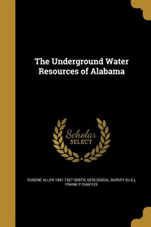 Couverture_The Underground Water Resources of Alabama