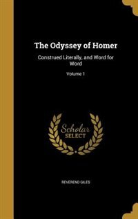 Couverture_The Odyssey of Homer