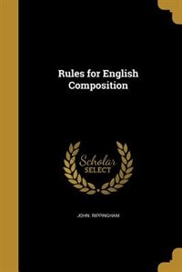 Couverture_Rules for English Composition