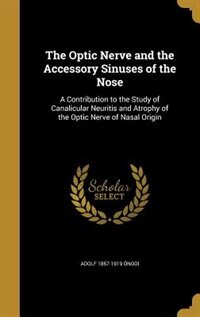 Couverture_The Optic Nerve and the Accessory Sinuses of the Nose