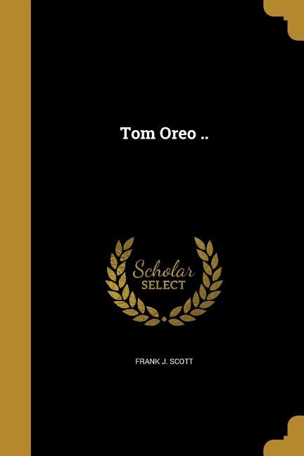 Front cover_Tom Oreo ..