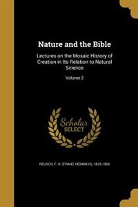 Front cover_Nature and the Bible