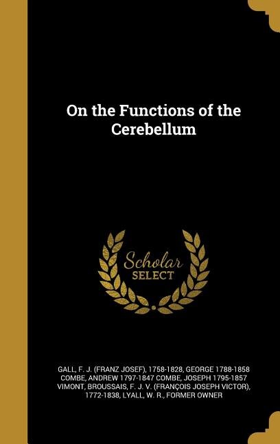 Couverture_On the Functions of the Cerebellum