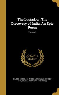 Front cover_The Lusiad; or, The Discovery of India. An Epic Poem; Volume 1