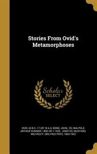 Front cover_Stories From Ovid's Metamorphoses