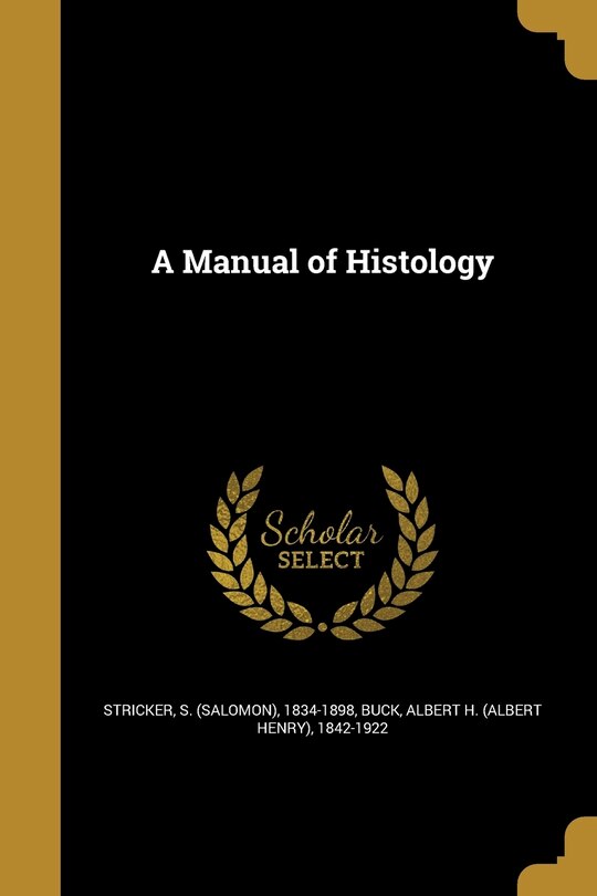 Front cover_A Manual of Histology