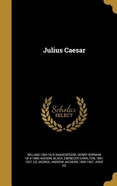 Front cover_Julius Caesar
