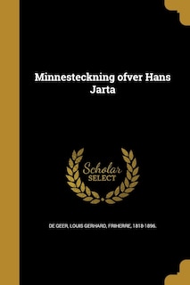 Couverture_Minnesteckning öfver Hans Järta