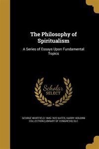 Front cover_The Philosophy of Spiritualism