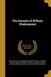 Front cover_The Sonnets of William Shakespeare