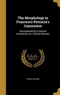 Couverture_The Morphology in Francesco Petrarca's Canzoniere