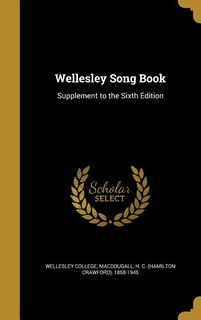 Front cover_Wellesley Song Book