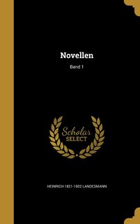 Front cover_Novellen; Band 1