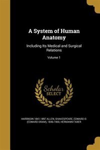 Couverture_A System of Human Anatomy