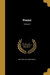 Front cover_Poems; Volume 3