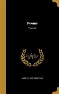 Front cover_Poems; Volume 3