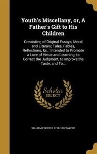 Couverture_Youth's Miscellany, or, A Father's Gift to His Children