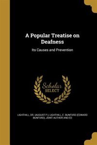 Front cover_A Popular Treatise on Deafness