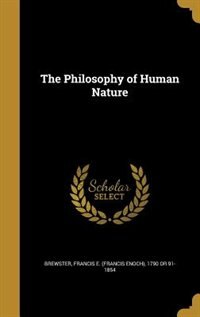 Couverture_The Philosophy of Human Nature