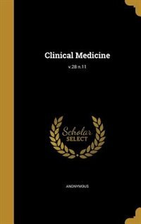 Couverture_Clinical Medicine; v.28 n.11