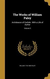 Couverture_The Works of William Paley