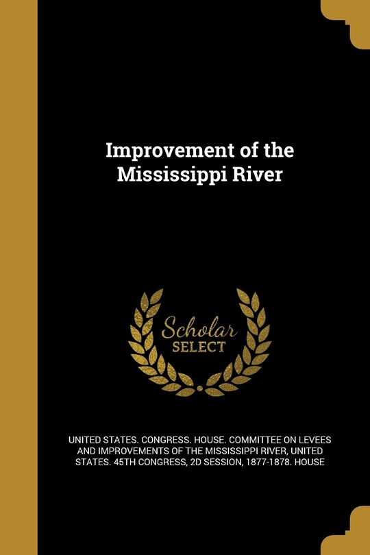 Front cover_Improvement of the Mississippi River
