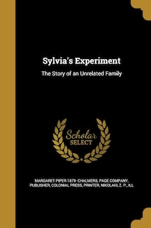 Couverture_Sylvia's Experiment