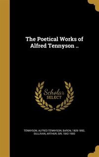 Couverture_The Poetical Works of Alfred Tennyson ..