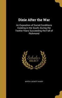 Couverture_Dixie After the War