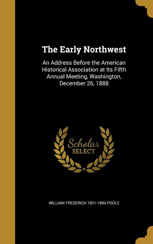 Front cover_The Early Northwest