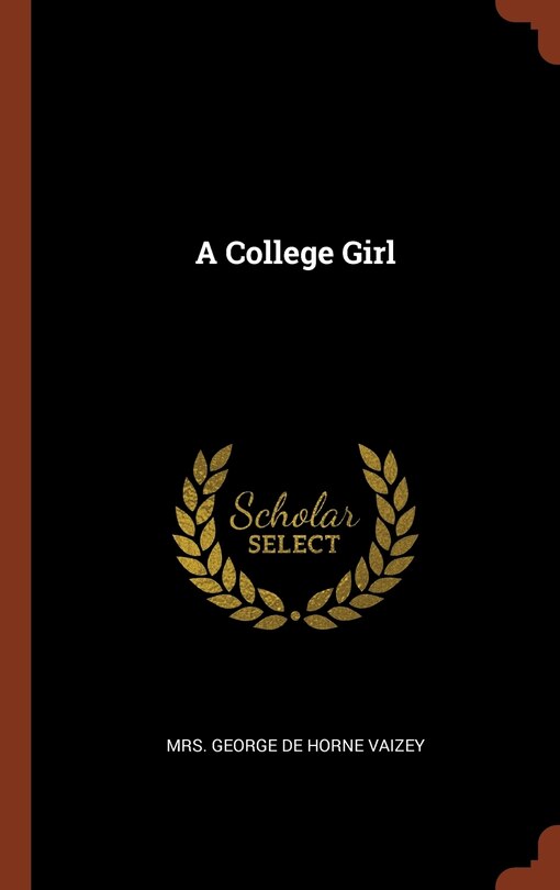 Front cover_A College Girl