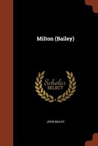 Front cover_Milton (Bailey)