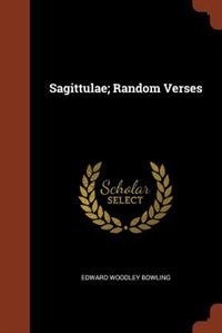 Front cover_Sagittulae; Random Verses